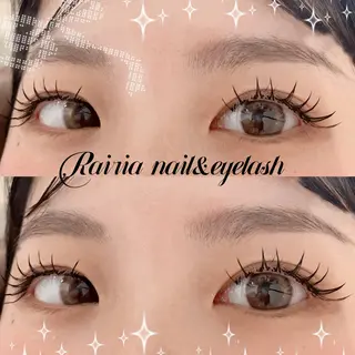 マツエク・マツパ 🎀Rairia eyelash🤍のマツエク・マツパデザイン