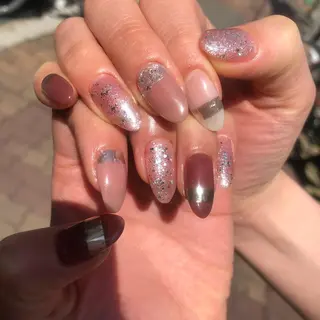 ロング カラー キッズ ネイル マツエク・マツパ 福田 加奈のネイルデザイン