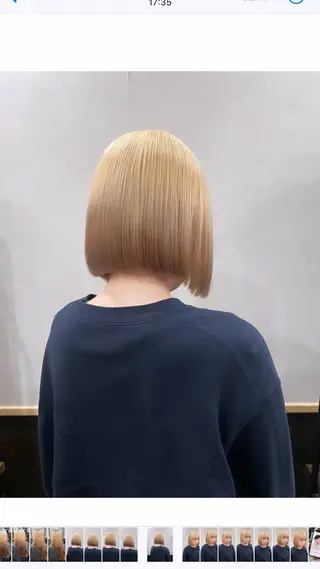 ショート カラー 柔らかhair🤍 Rinaのヘアスタイル