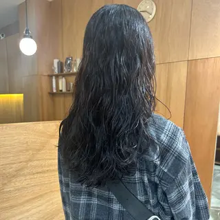 セミロング パーマ hina/パーマ /ニュアンスパーマのヘアスタイル