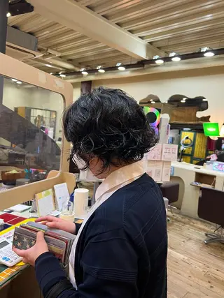 ショート パーマ ヘアアレンジ 「sumi」 AMIのヘアスタイル