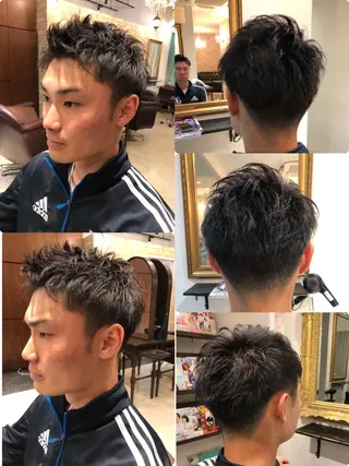 メンズ 藤田 遼のヘアスタイル