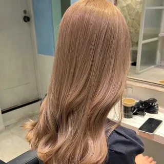 ロング カラー 💖ブリーチ/暖色 𝐘𝐮𝐢💖のヘアスタイル