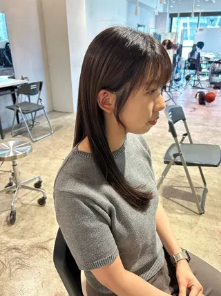 ロング カラー IT by ALBUM立川のヘアスタイル