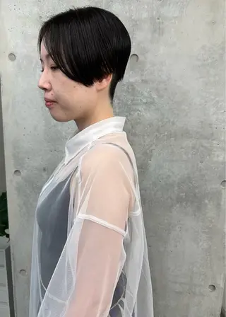 ショート ボブ/ゆるふわ ボブパーマ/とういのヘアスタイル