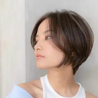 ショート カラー 田中航平/渋谷ボブ/ レイヤーボブのヘアスタイル