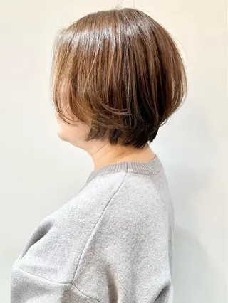 ショート ボブ/ゆるふわ ボブパーマ/とういのヘアスタイル