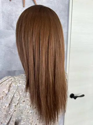 ロング 岡田 麗華のヘアスタイル