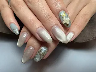 セミロング shandy nailのネイルデザイン