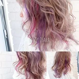 ロング カラー 枚方/樟葉駅 ３分 enn. AKIRAのヘアスタイル