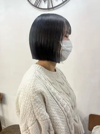 ミディアム 髪質改善/艶カラー MISATOのヘアスタイル