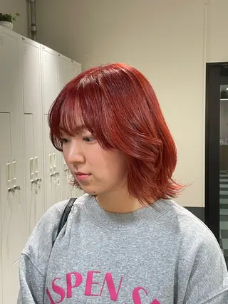 ミディアム .sayo/ 心斎橋のヘアスタイル