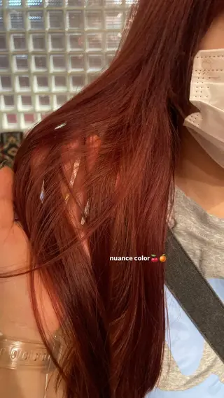 ロング カラー MARIO HAIR DESIGN所属・艶カラー/レイヤー /ボブ🌒Ameriのヘアスタイル