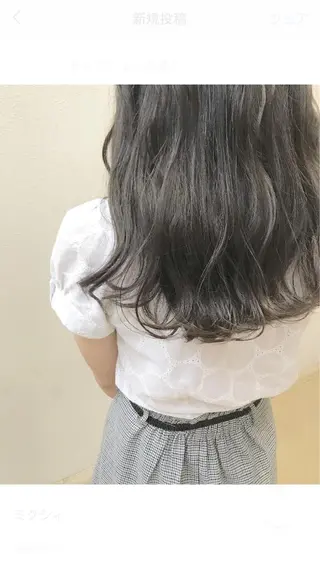 セミロング カラー 店長 ✂️ムラカミ キラリのヘアスタイル