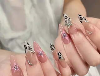 ネイル By moonネイル 🌷ワンホン/韓国風のネイルデザイン