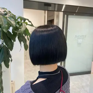 ミディアム カラー パーマ ヘアアレンジ 透明感ブリーチカラー 🌈TOMOHIROのヘアスタイル