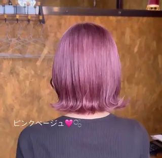 ミディアム カラー 🫟Blanco🫟 Color&Careのヘアスタイル