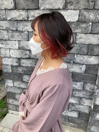 ミディアム カラー ✂️似合わせの魔術師 石田一樹✂️のヘアスタイル
