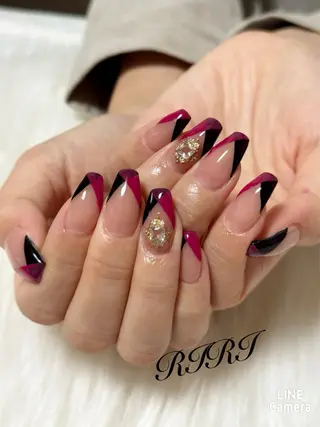 ネイル riri オーナーのネイルデザイン