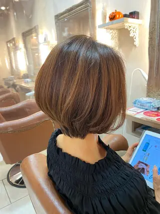 ショート Kasuga Sayuriのヘアスタイル