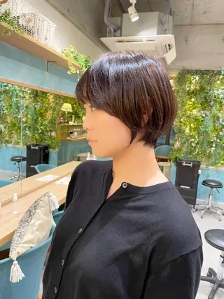 ショート 【似合わせ・レイヤー ・パーマ】海気のヘアスタイル