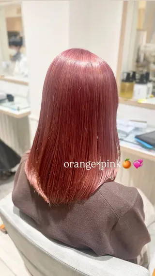 ミディアム ウルフカット/ハイト ーン🎀mizukiのヘアスタイル