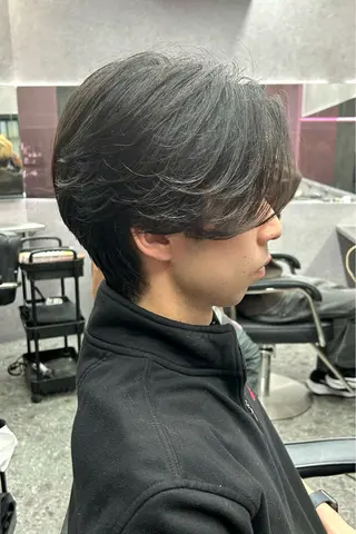 ショート カラー メンズ メンズスタイリスト 前田雄輝のヘアスタイル