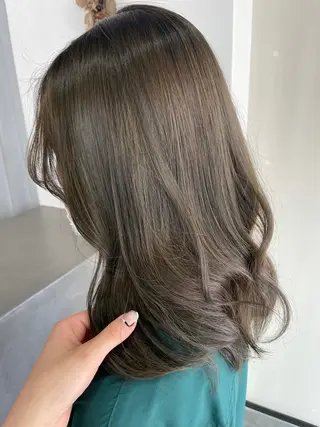 セミロング カラー miyu/完全個室 /髪質改善のヘアスタイル