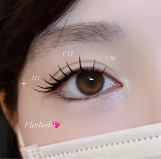 マツエク・マツパ GO TODAYシェアサロン 新宿Ciel店所属・Ayano ✴︎のマツエク・マツパデザイン