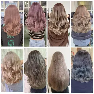 カラー ミディアム バレイヤージュ/ ハイライト/大内格のヘアスタイル