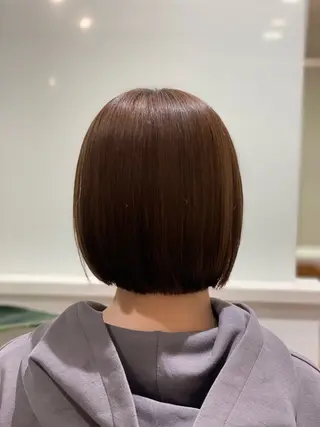 ショート ボブ/艶髪 soleilrukaのヘアスタイル