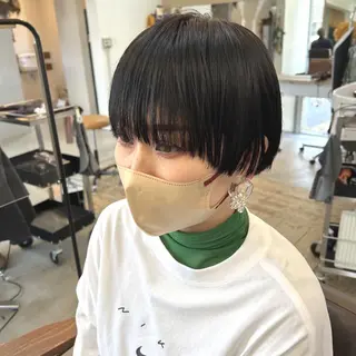 ショート 綿貫 美雪のヘアスタイル
