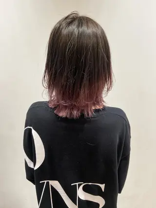 ミディアム 🐺ウルフ/レイヤー 似合わせ‎🤍沙羅のヘアスタイル