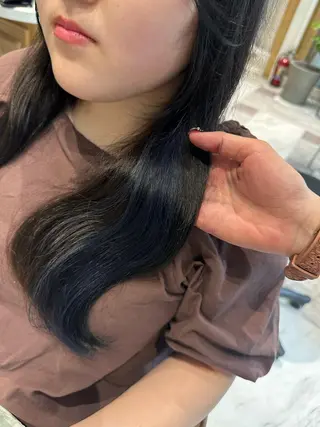カラー 渡辺 麻衣のヘアスタイル