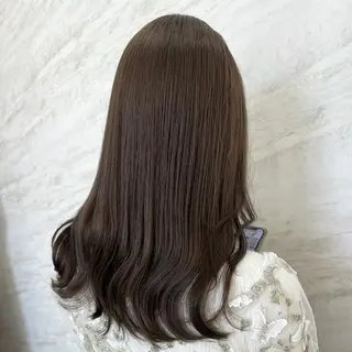 セミロング カラー 顔周りカット/透明感 カラー🤍大塚蛍のヘアスタイル