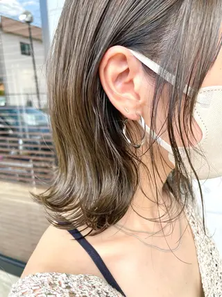 ミディアム 川村 涼介のヘアスタイル
