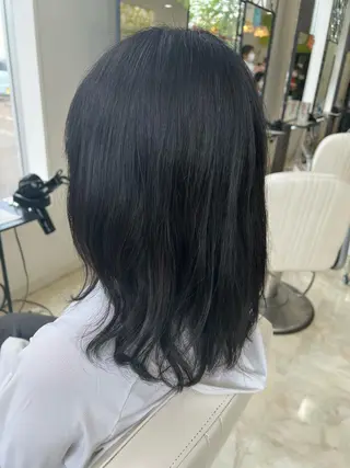 ミディアム カラー Rapt.HAIR 中村 知里のヘアスタイル