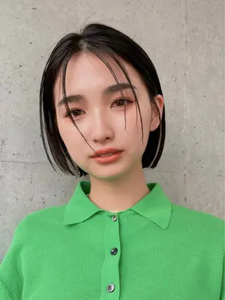 ショート ショート ボブ メンズ パーマのヘアスタイル