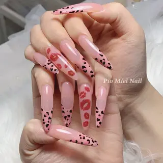 ネイル momo 長さだしのネイルデザイン