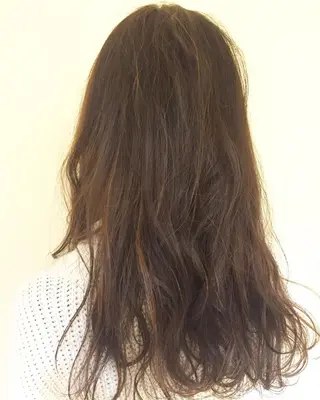 セミロング カラー 加藤 綾華のヘアスタイル