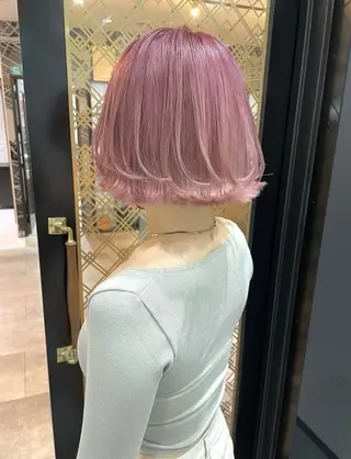 ショート カラー ハイトーン×似合わせ Shoseiのヘアスタイル