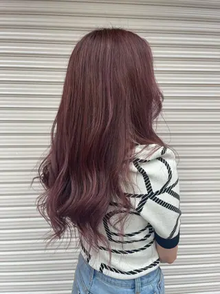 セミロング chic 有山 美瑠のヘアスタイル