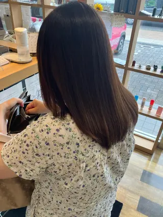 ロング 朝田 拓実のヘアスタイル