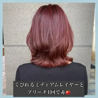 ミディアム カラー K-POP好き美容師 🇰🇷Kai.Yのヘアスタイル