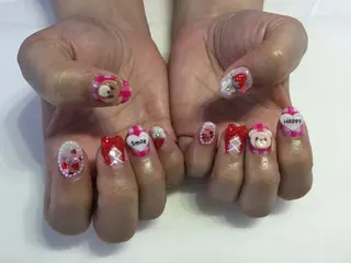 ネイル 💎🐰 saki. m 🐰💎のネイルデザイン