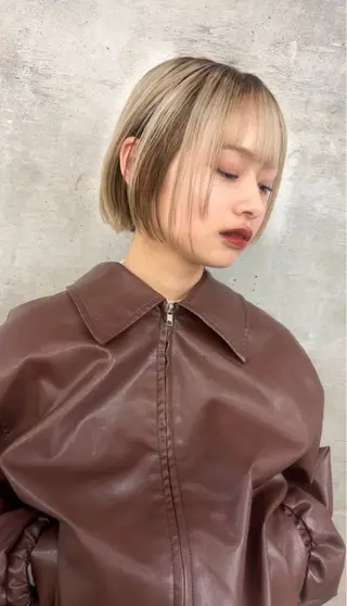 カラー TOBITA TAKARAのヘアスタイル