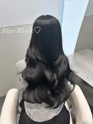 ロング カラー ヘアアレンジ 🩷韓国ヘア/ヨシン モリ🩷Maikaのヘアスタイル