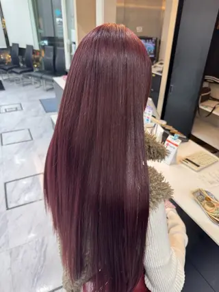 ロング カラー 目黒 碧人のヘアスタイル
