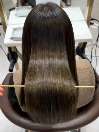 セミロング パーマ 【博多髪質改善】 吉村　清志のヘアスタイル