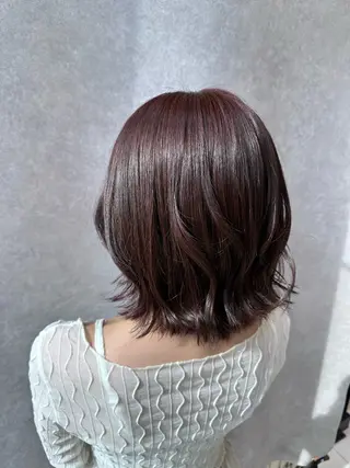 ミディアム カラー 【𝐀𝐬𝐡大森】 石崎竜祐のヘアスタイル